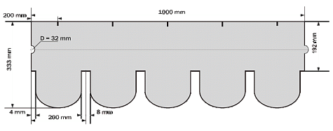 Купить Гибкая черепица Ruflex / Руфлекс Ornami Медный отлив - изображение 2